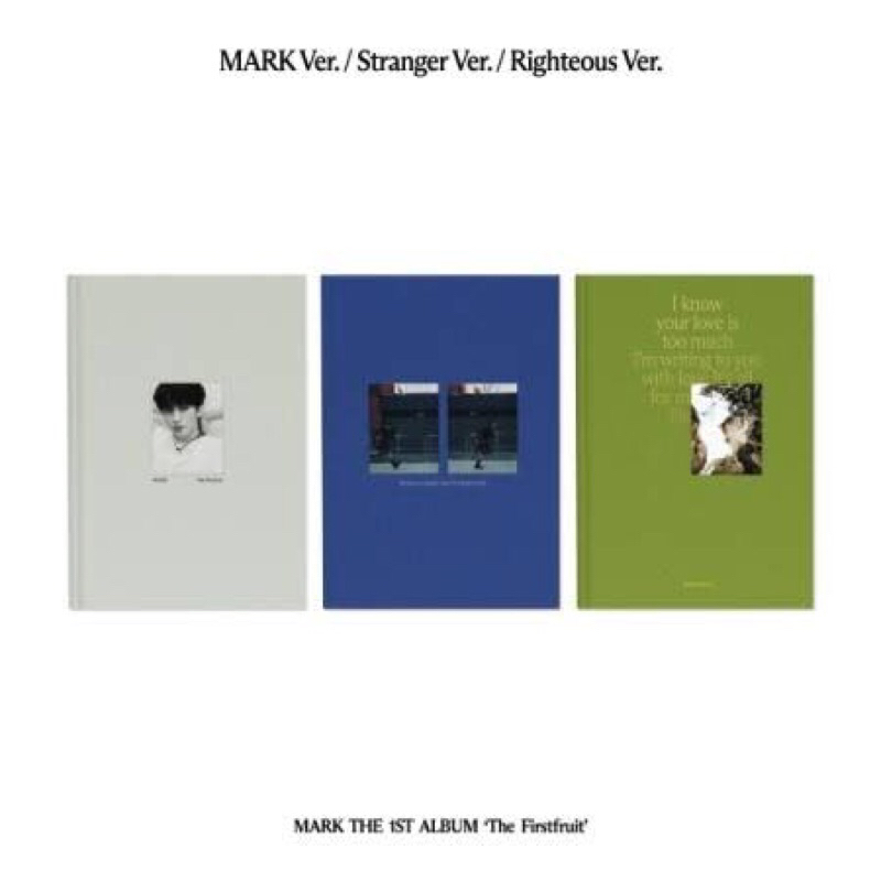 READY STOCK OFFICIAL MARK THE FIRSTFRUIT PHOTOBOOK TRILOGY