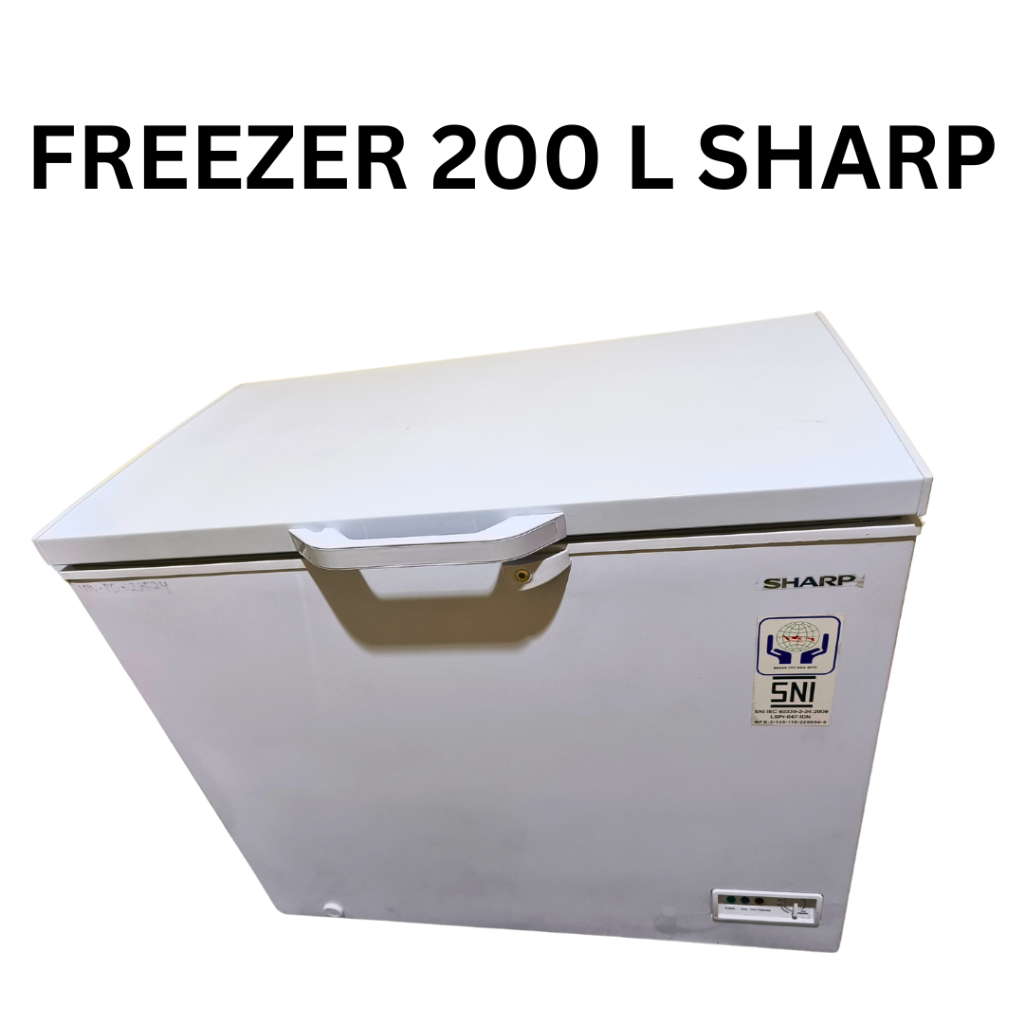 SHARP FRV-210X Chest Freezer Series Second / Bekas