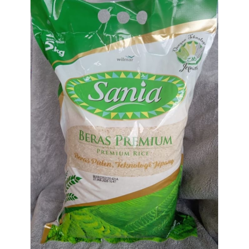 

Beras Sania 5kg 2pcs