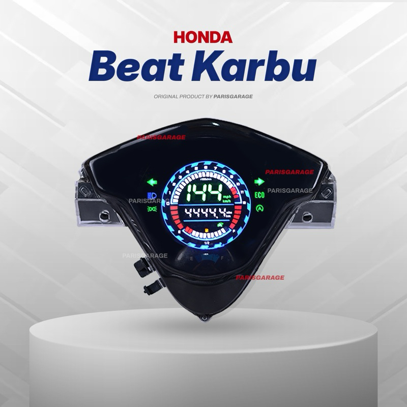 Spedometer Beat Karbu / Speedometer Digital Beat Karbu PNP V2