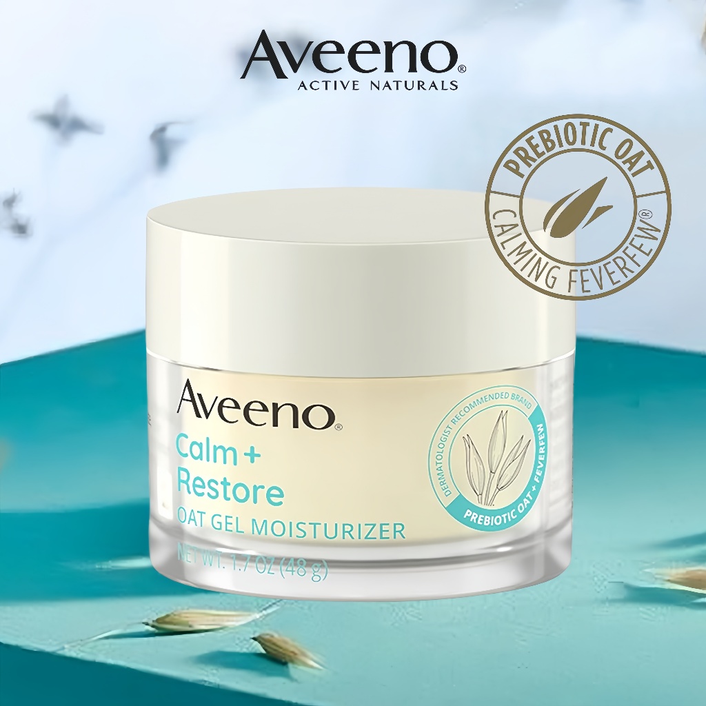 Aveeno Calm + Restore Oat Gel Facial Moisturizer 48g / Aveeno Facial Moisturizer
