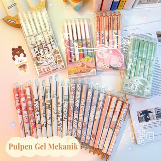 

Pulpen Gel Mekanik Lucu Karakter / Ballpoint Mekanik Pulpen / Pulpen Gel Lucu