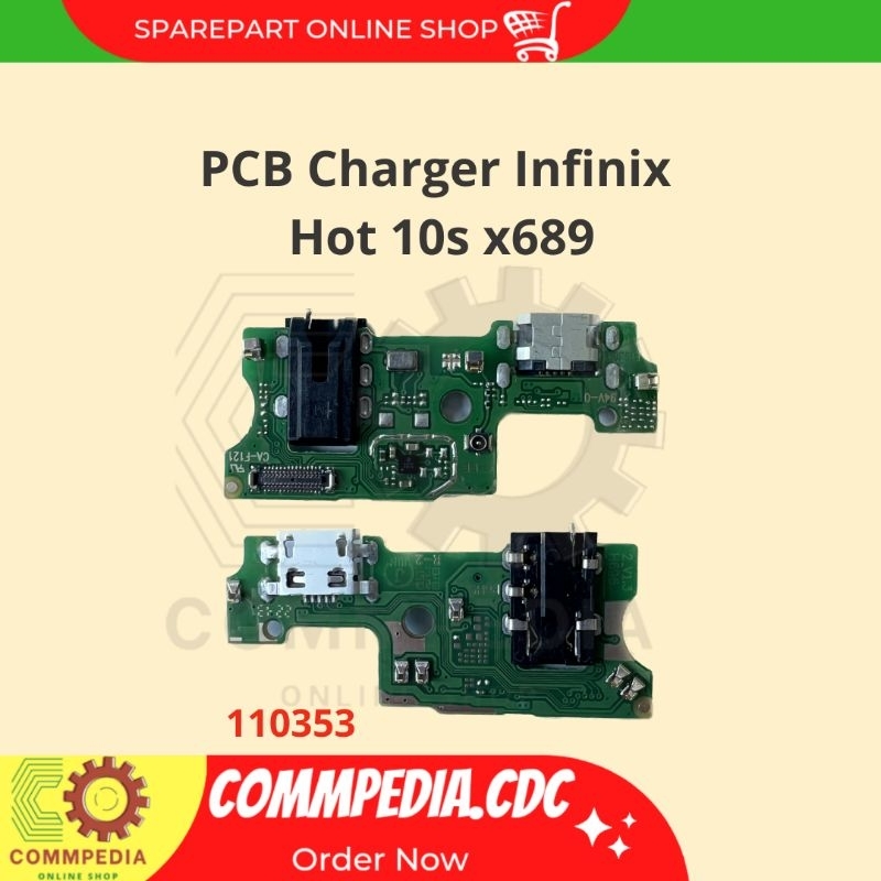 PCB Charger Infinix Hot 10s x689