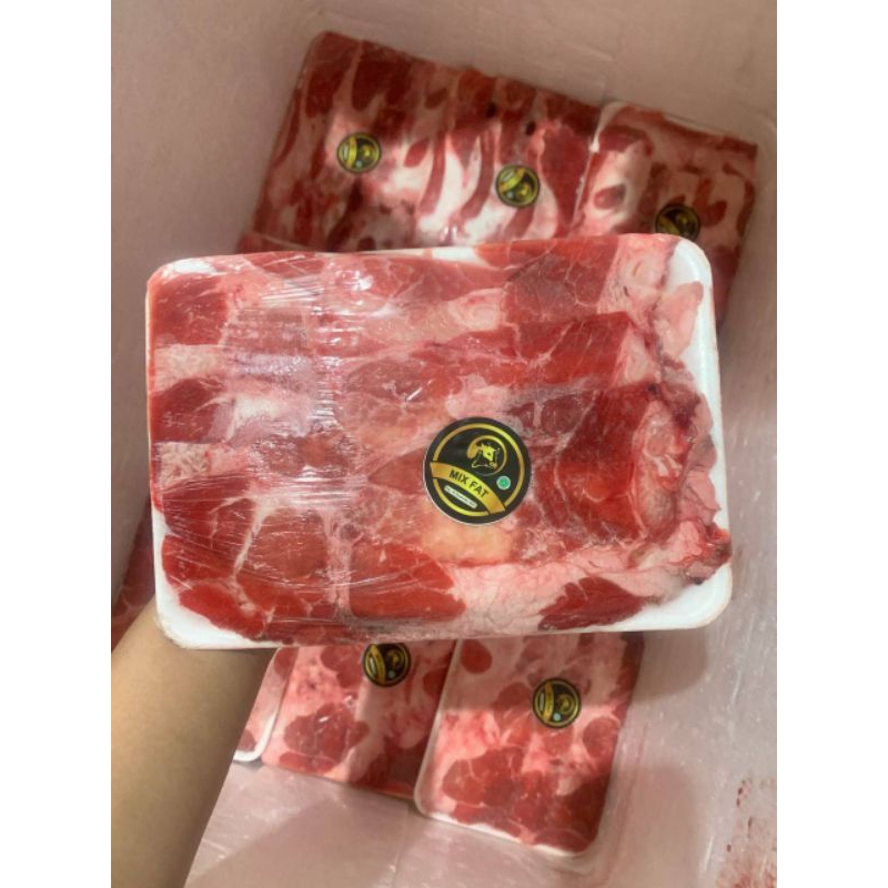 

Mix Slice Daging Sapi Grade A / Beef Slice 500gr