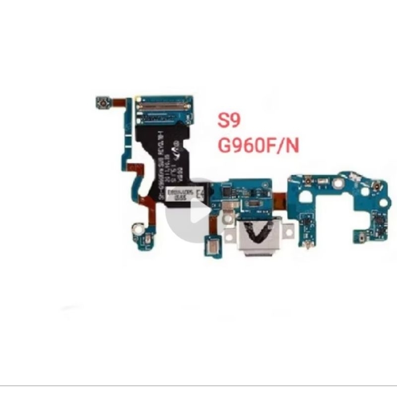 papan cas Samsung S9 g960 original plus ic