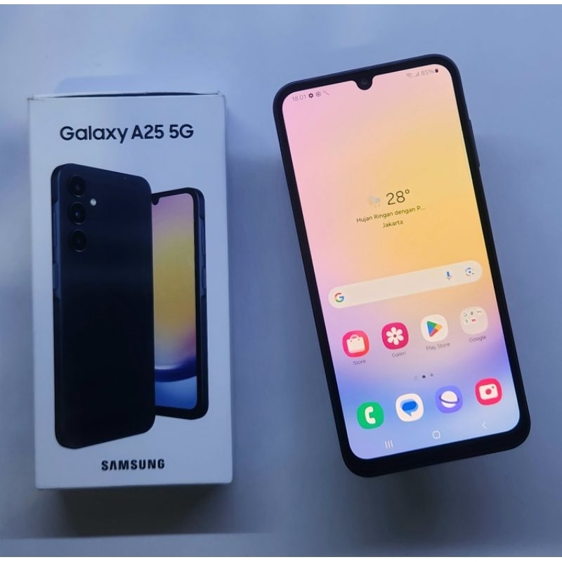 SAMSUNG A25 5G - RAM 8/128 GB || SECOND / BEKAS