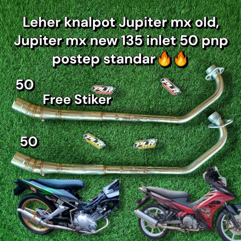 Pipa leher knalpot jupiter mx old jupiter mx new inlet 50