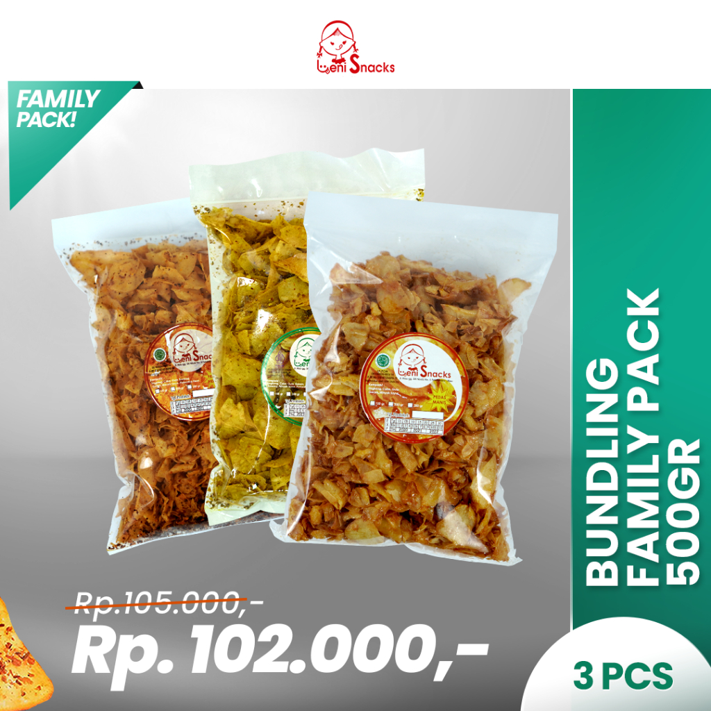 

Leni Snacks Bundling Family Pack All Varian