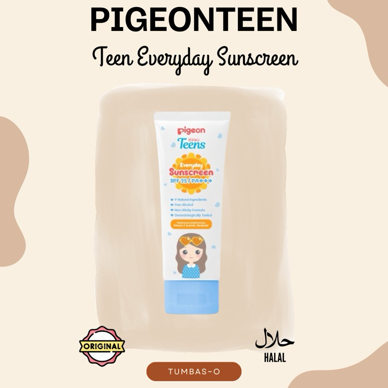 PIGEON TEENS Everyday Sunscreen SPF 35
