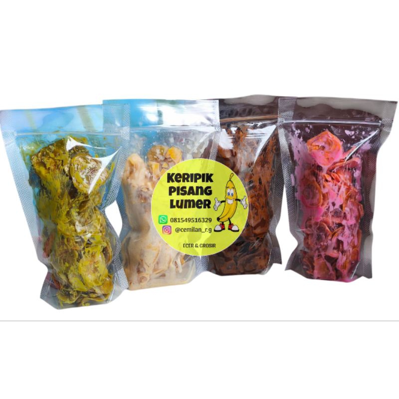 

KERIPIK PISANG LUMER by cemilan R&G