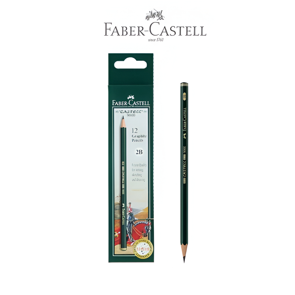 

Pensil Faber Castell 9000 2B ( 12 PCS ) - Pensil 2B Faber-Castell Pensil Ujian / Pencil For Computer