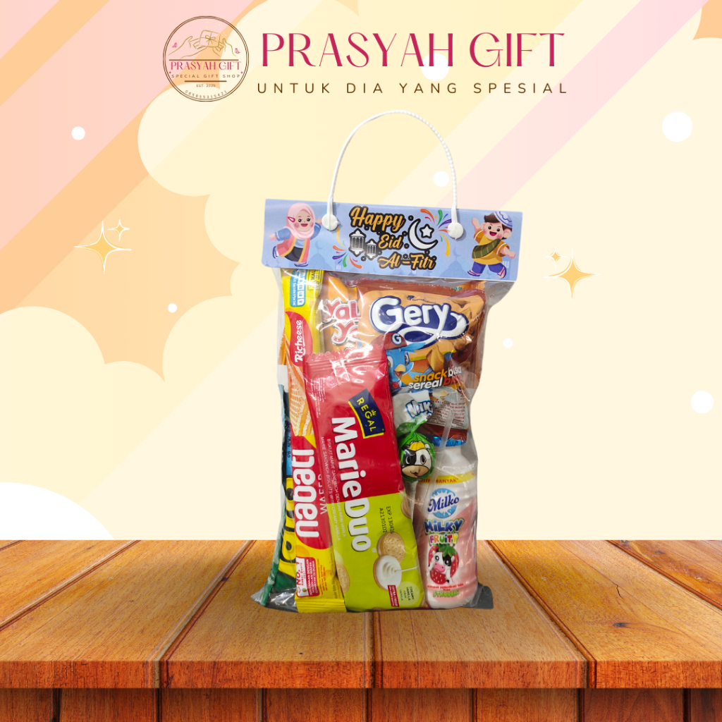 

Paket Snack Murah 10 RIBU-an | Hampers Mini Custom Nama