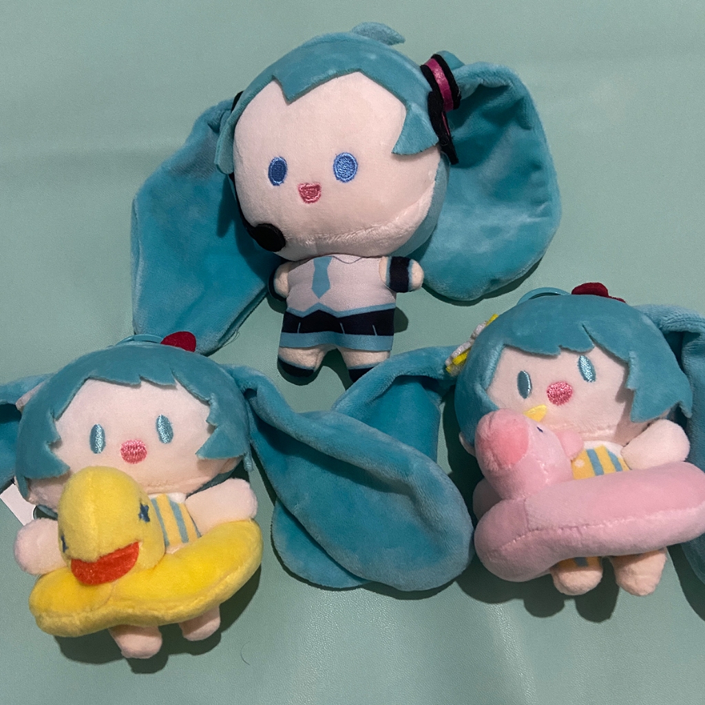 Boneka Ganci Hatsune Miku Vocaloid anime plush keychain plushie