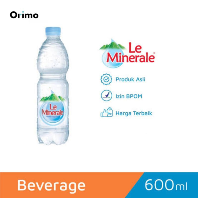 

AIR LE MINERALE 600ML PER PCS