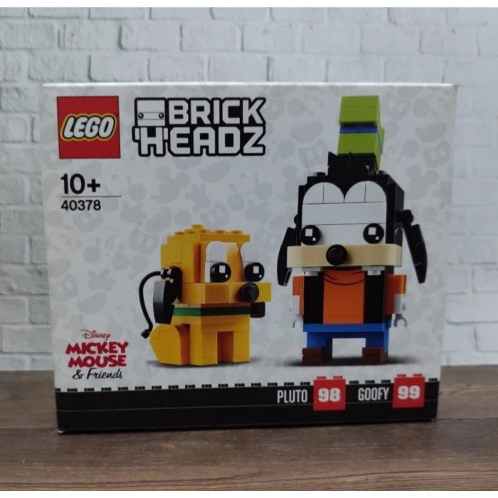 Lego 40378 Brickheadz - Goofy & Pluto.