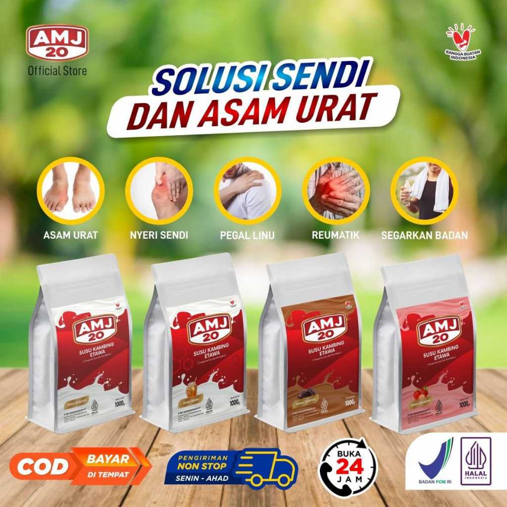 

MILKGOAT AMJ20 Susu Etawa Nyeri Sendi 1kg ✅️