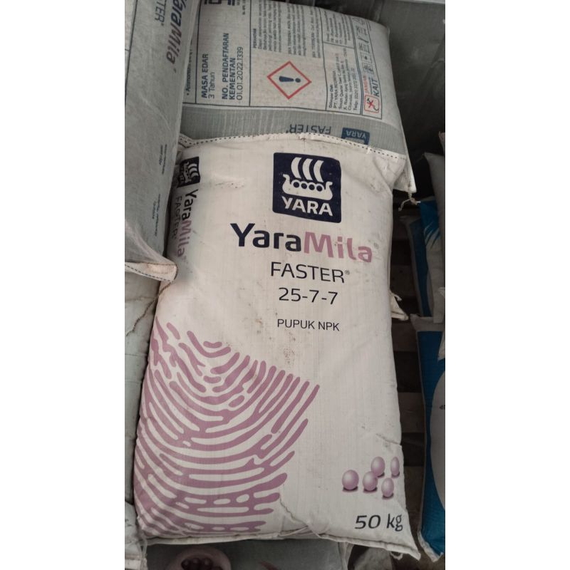Pupuk NPK Yaramila Faster 25-7-7 50 kg