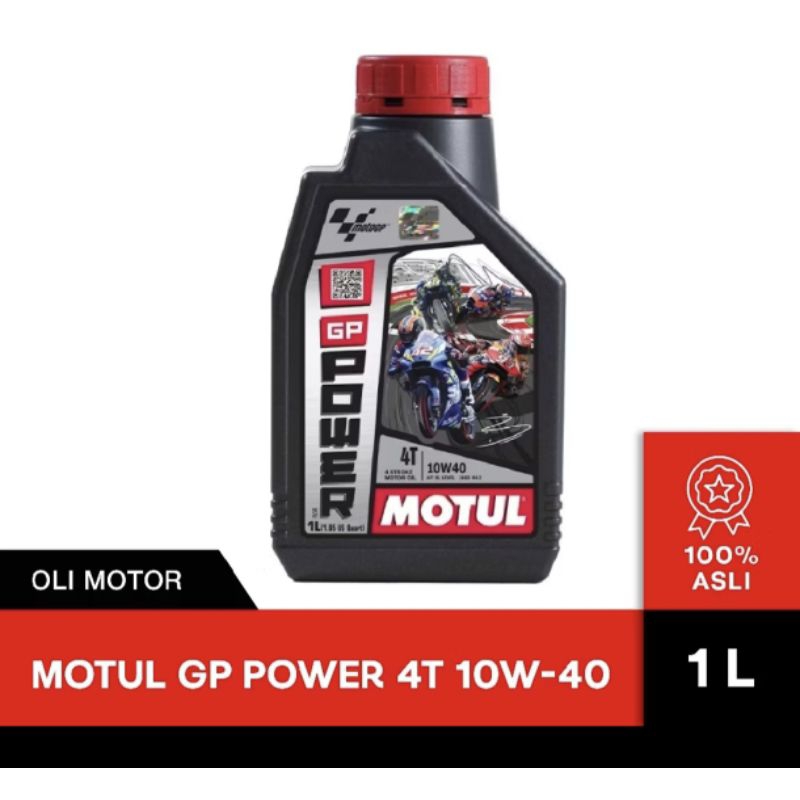 Oli Motor Motul GP Power Bebek 1 L 10W-40