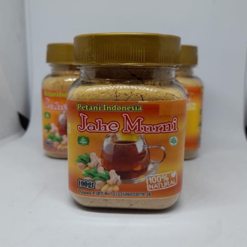 

Jahe Murni Bubuk 100 Gram Tanpa Gula Jahe Serbuk Murni Tanpa Gula Jahe Murni Abbas 100gr