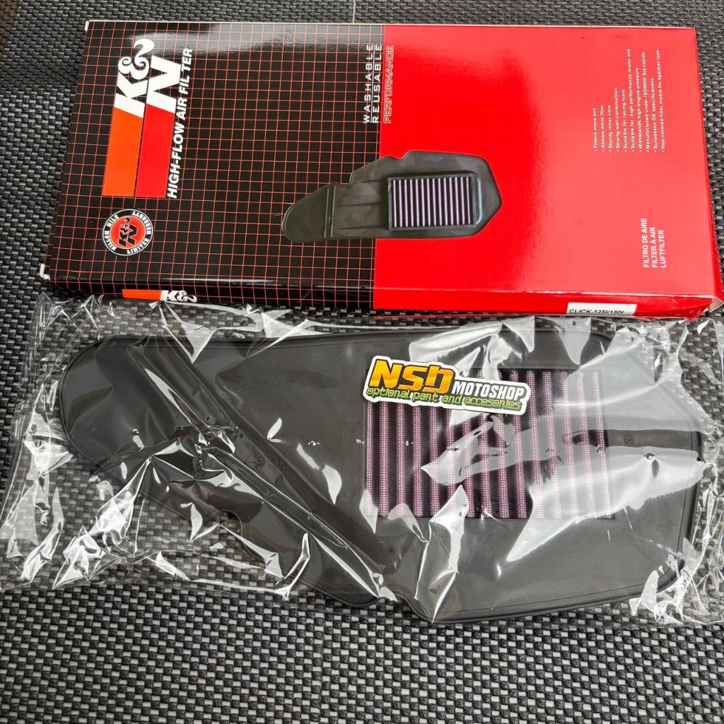Filter Udara K&N Racing Hybrid Vario 125 150 Vario KZR Vario Led Old Vario New Gen1 Gen2 Filter Udar
