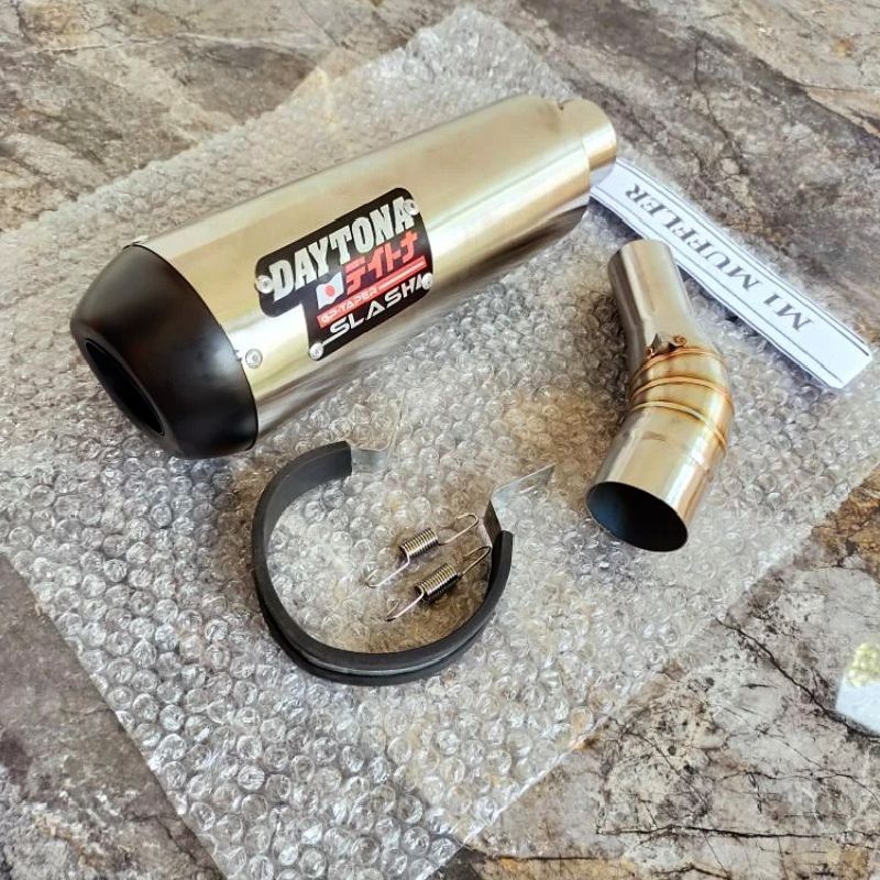 Knalpot DAYTONA Pipa Slip On Knalpot CBR150R CB150R NINJA250 R25 MT25 CBR250R CBR LOKAL CBR 250