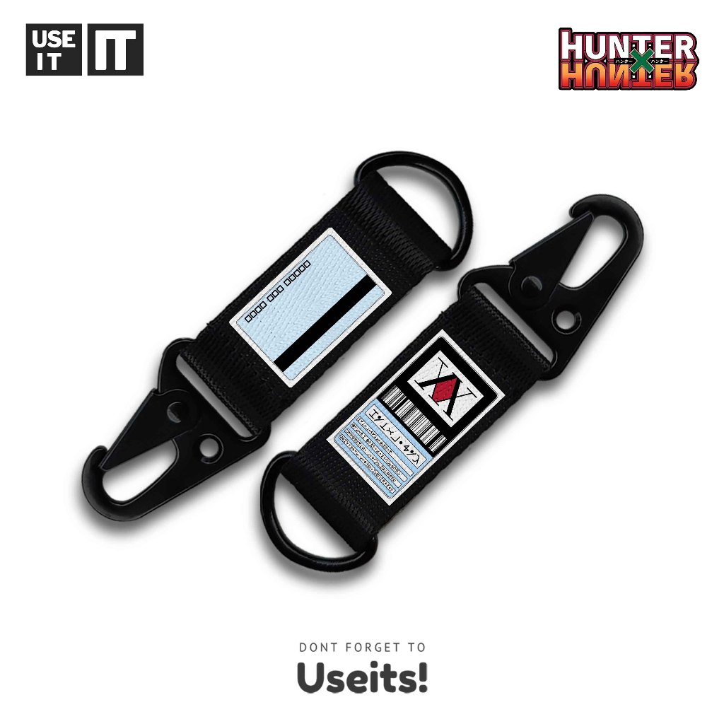 Gantungan Kunci Anime Hunter x Hunter - Keychain Anime Hunter x Hunter - Keychain Custom 2Sisi KHXH4