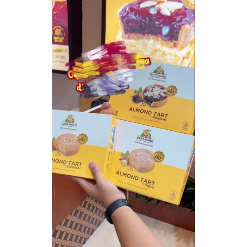 

Almond Tart Pahlawan
