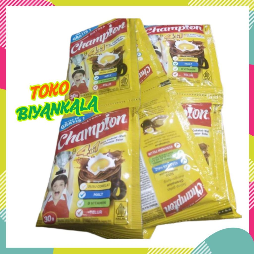 

Energen Champion 4 In 1 35gr x 10 Pcs