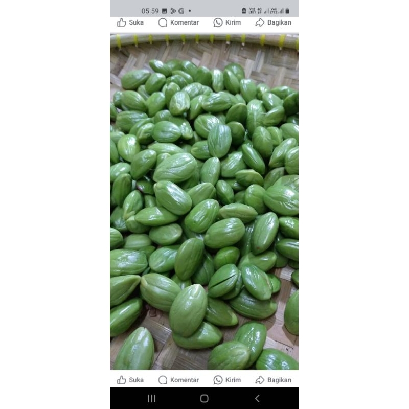 

pete kupas pilihan isi 500gr