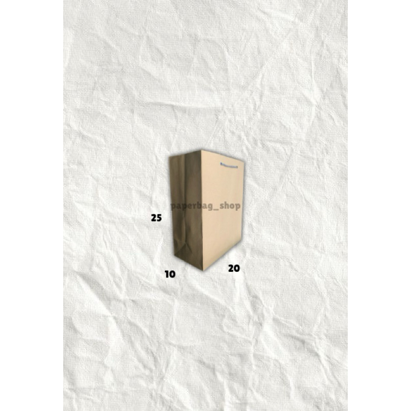 

paperbag coklat 20x10x25 (isi 12pcs)