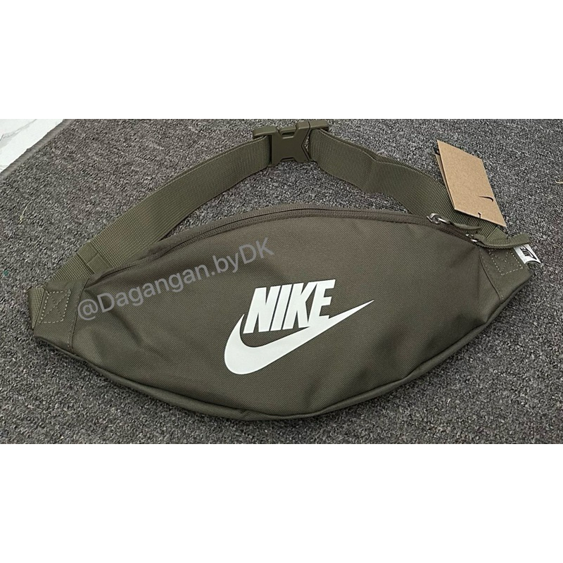 Tas Waistbag Nike* Original 100% Green Army