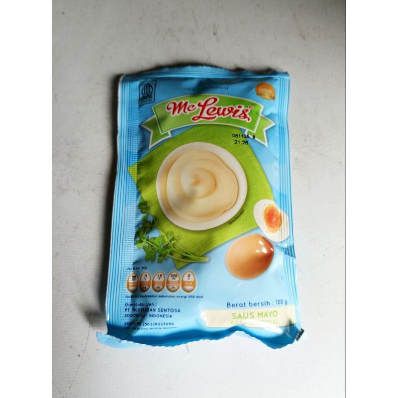 

Mc lewis saos mayo mayonaise 100gr