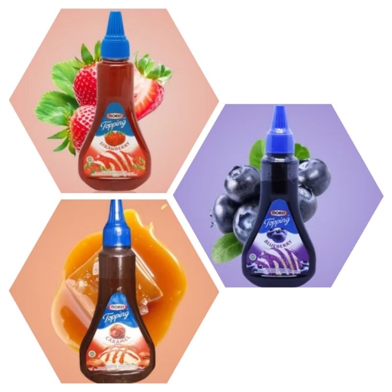 

Morin Topping 310g -Topping Strawberry/Blueberry/Caramel
