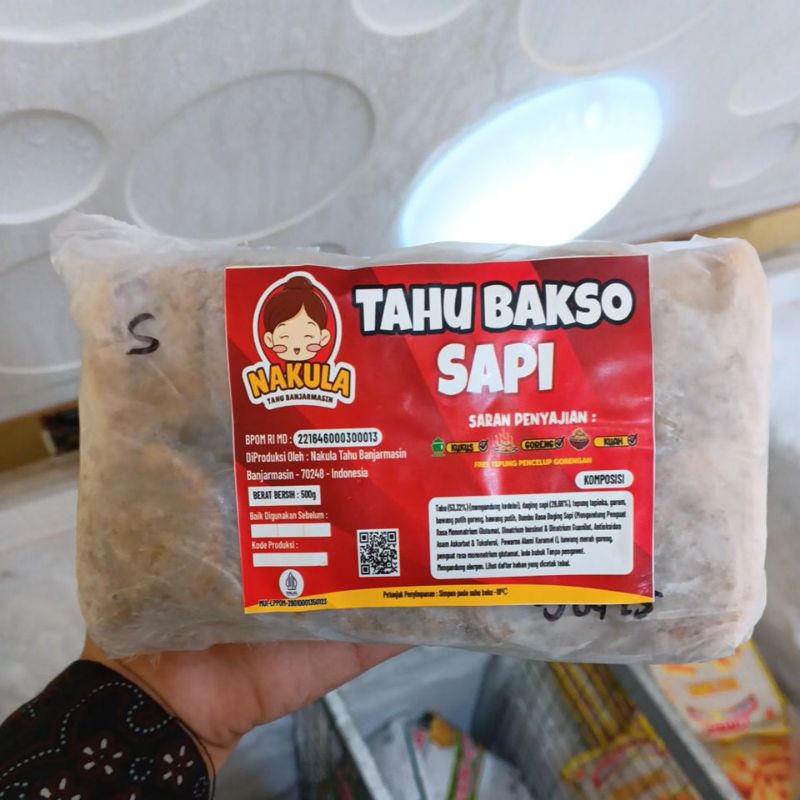 

Nakula Tahu Bakso Sapi 500g