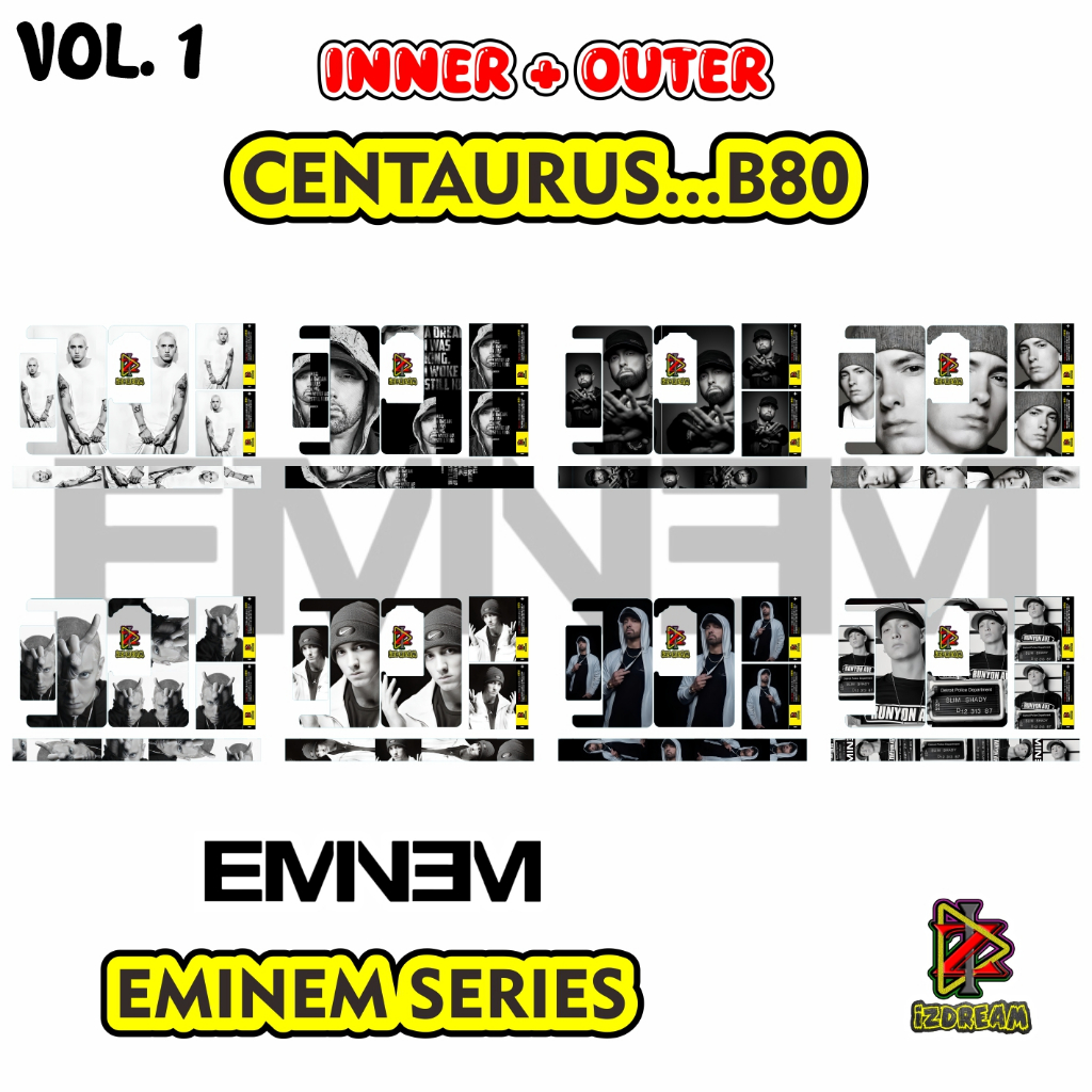

EMINEM STICKER GARSKIN FULL BODY CENTA B80 (VOL. 1)