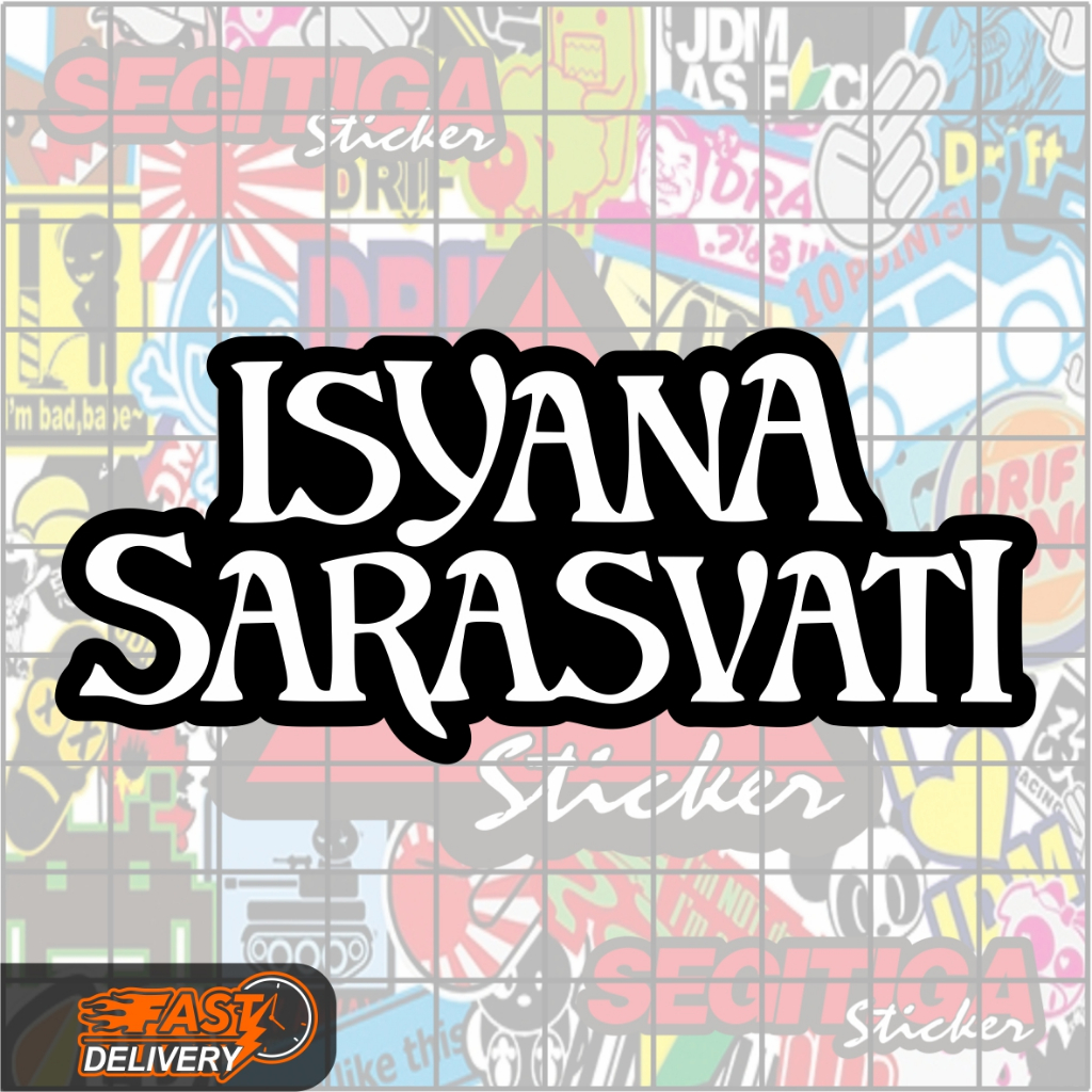 

Sticker Band Isyana Sarasvati Ukuran 9 x 4 Cm