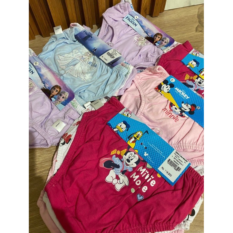 Celana Dalam CD Anak Perempuan Nevada Disney