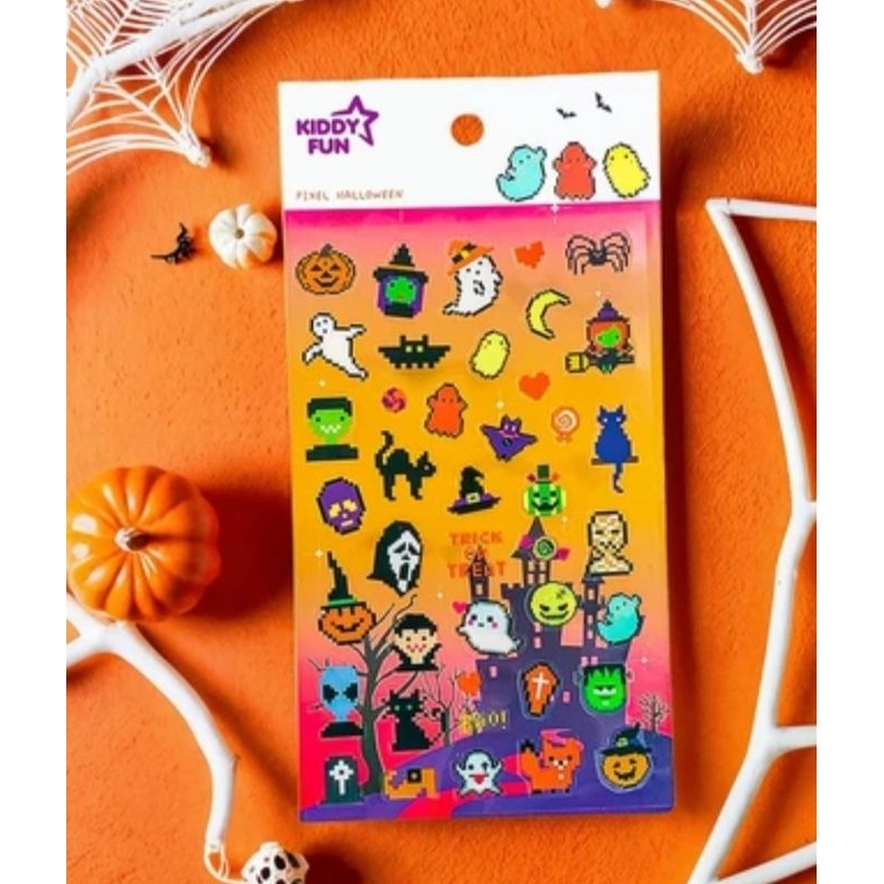 

Kiddy Fun Funny Stiker Pixel Halloween - Mix
