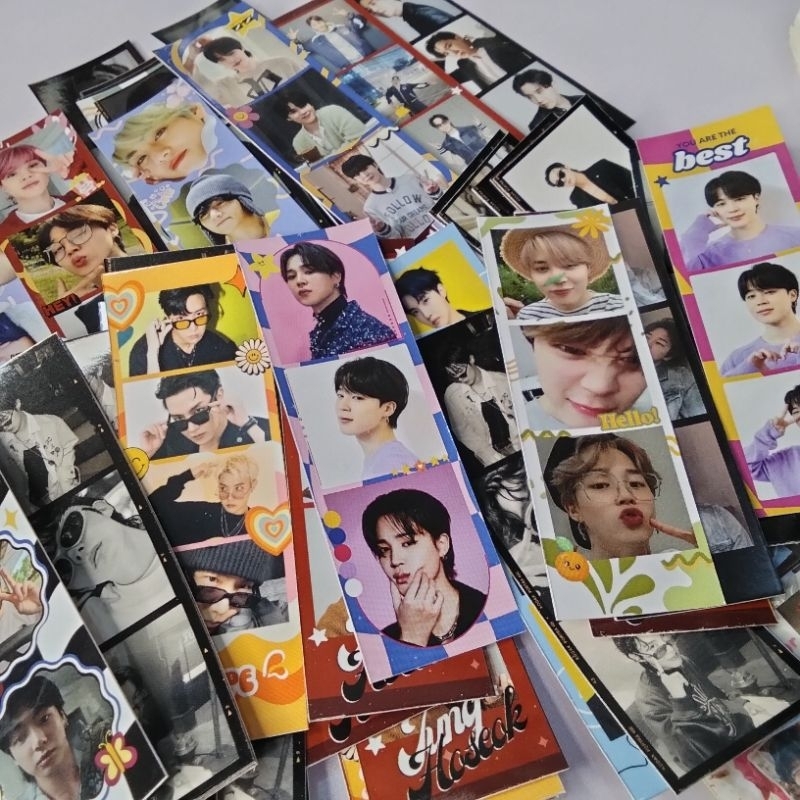 

Mini Photostrip BTS/Custom isi 10pcs