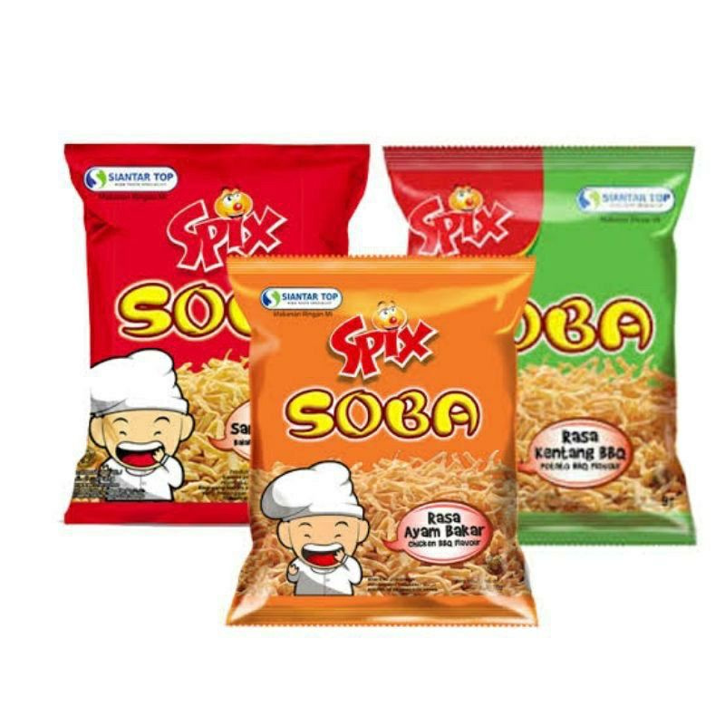 

Spix Soba Mie Snack Mie Goreng 21gr (PCS)