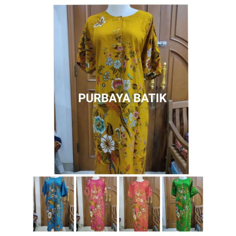 [COS] [GRATIS ONGKIR] DASTER SEKAR MEKAR  914 UK. L BAHAN RAYON PREMIUM BAGUS / DASTER ADEM TIDAK LU