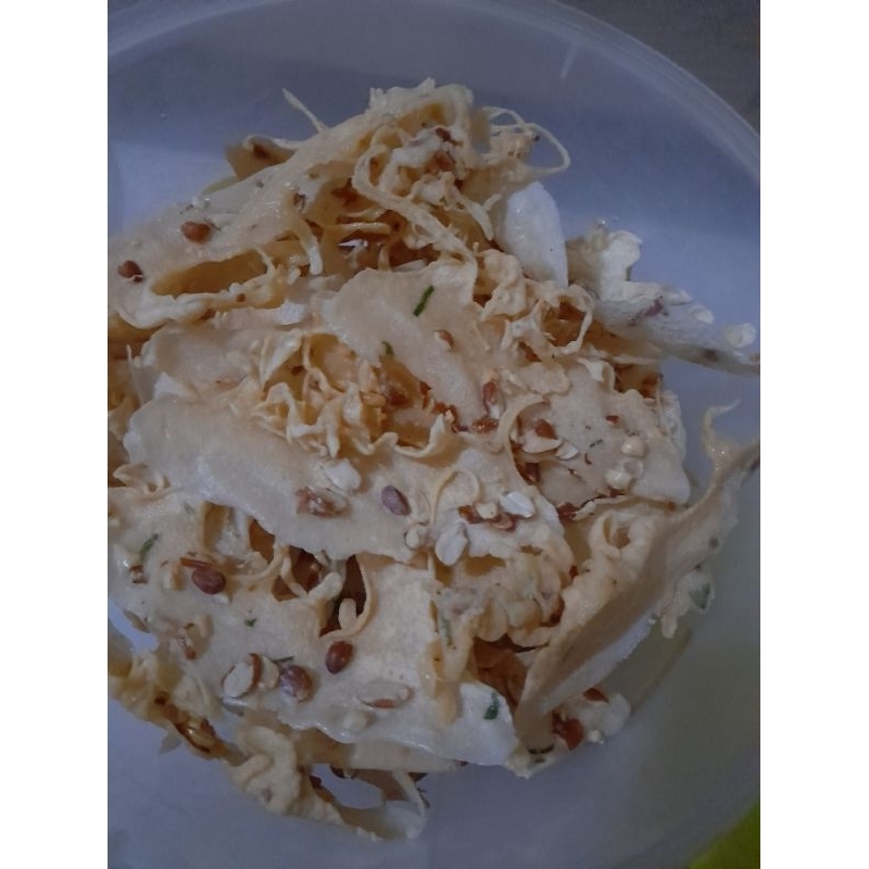

Rempeyek kacang daun jeruk 250 gram