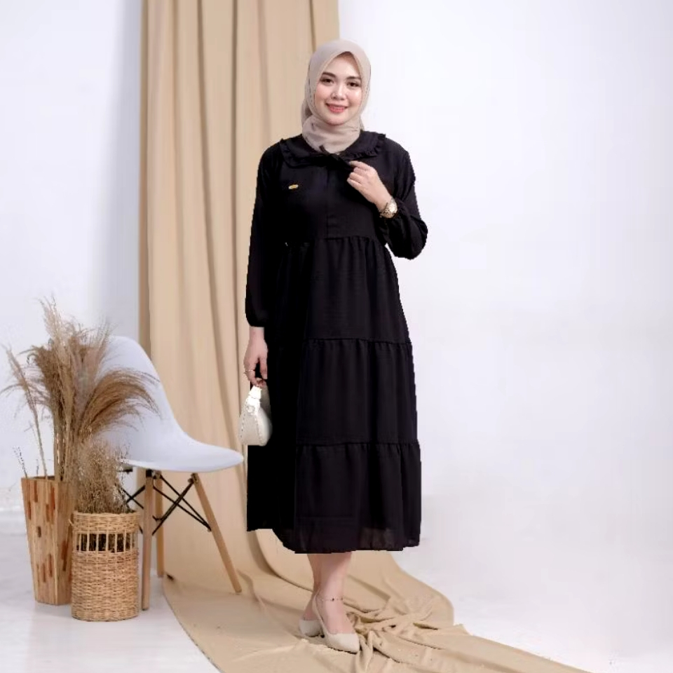 Abaya MIDI Dress Crinkle