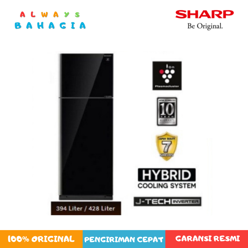 SHARP SJ-IG571PG-BK KULKAS INVERTER