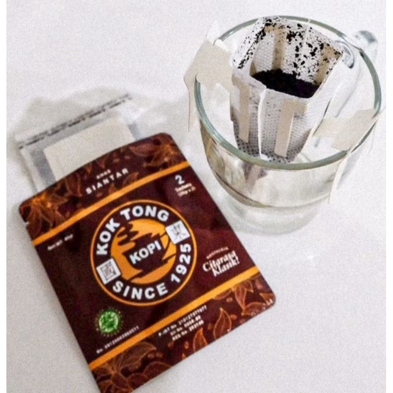 

koktong coffee drip asli siantar /isi 2 sachet