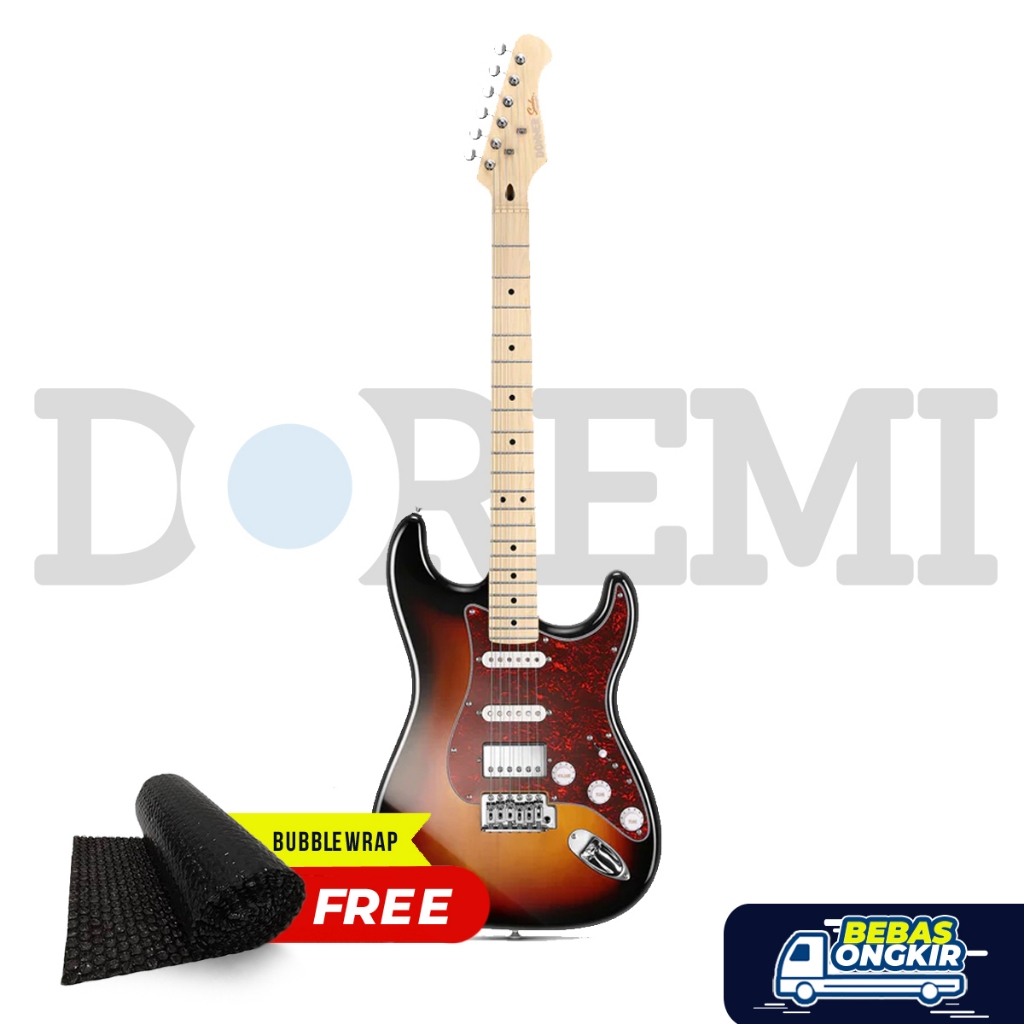 Donner DST-152S Sunburst / Gitar Elektrik Donner DST-152S