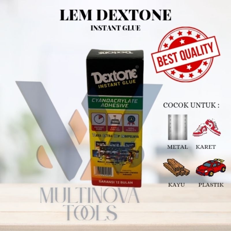 Lem Dextone Instant Glue | Lem Super Kuat Dextone