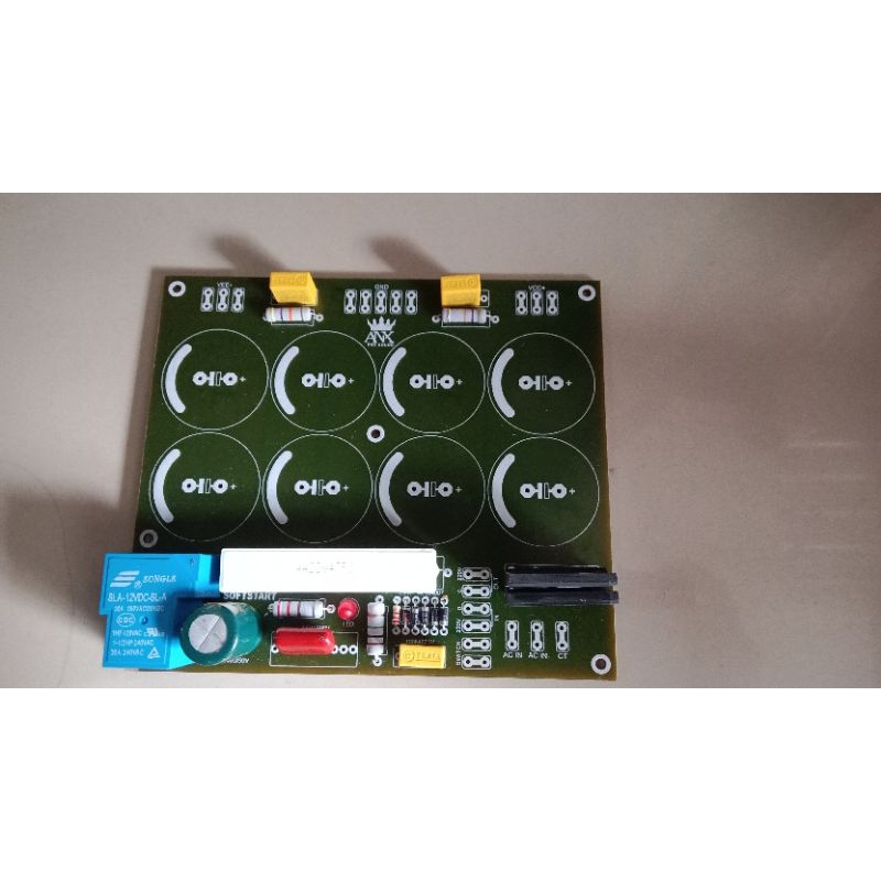 pcb 8 elko + softart power ampli