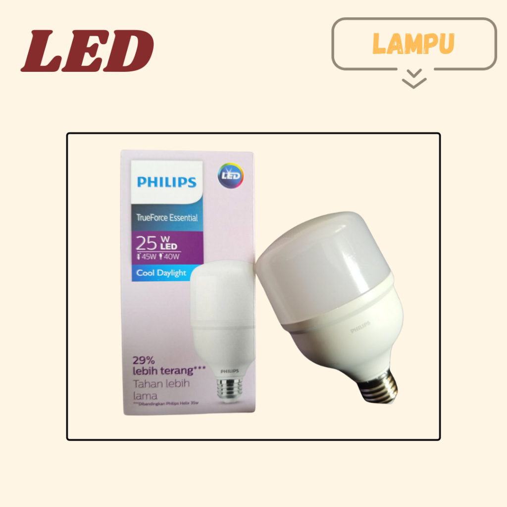 LAMPU LED PHILIPS 25 WATT