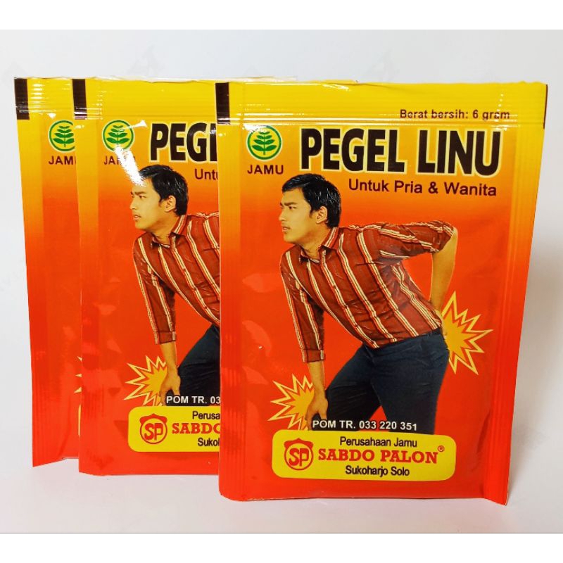 

JAMU PEGEL LINU SABDO PACK ISI 10 SACHETS